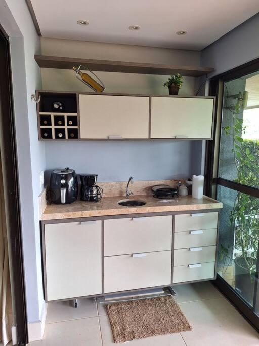 Aconchegante Studio Com Varanda Bananeiras Exteriör bild